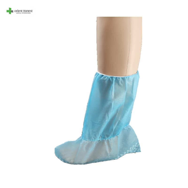 Anti skip disposable PP non woven boots cover