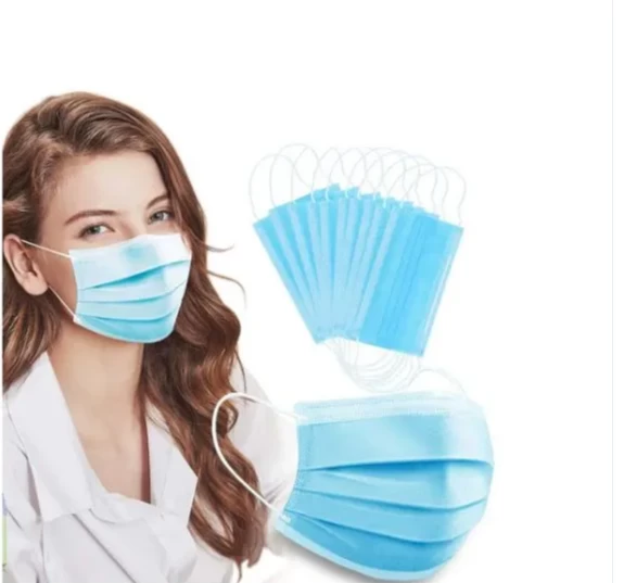 CE/ISO passed 3ply disposable civilian face mask