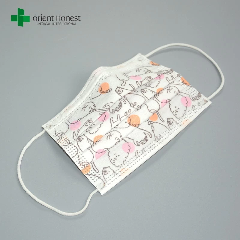 porcelana China disposable hygienic medical child face mask wholesale with FDA CE ISO13485 certificates fabricante