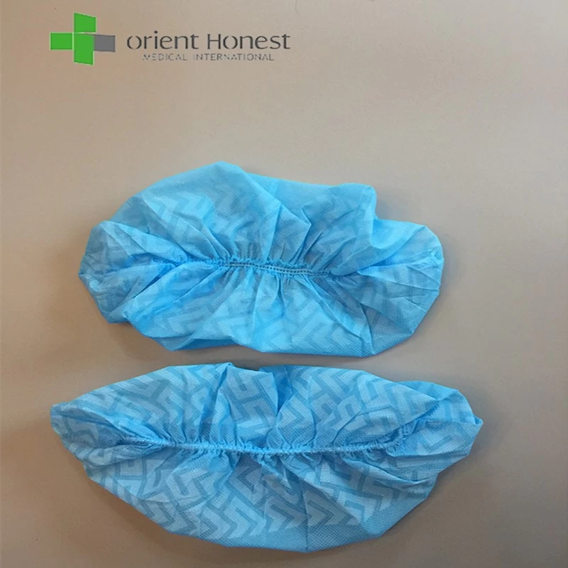 China manufacturer disposable large size anti-slip shoe cover with high quality