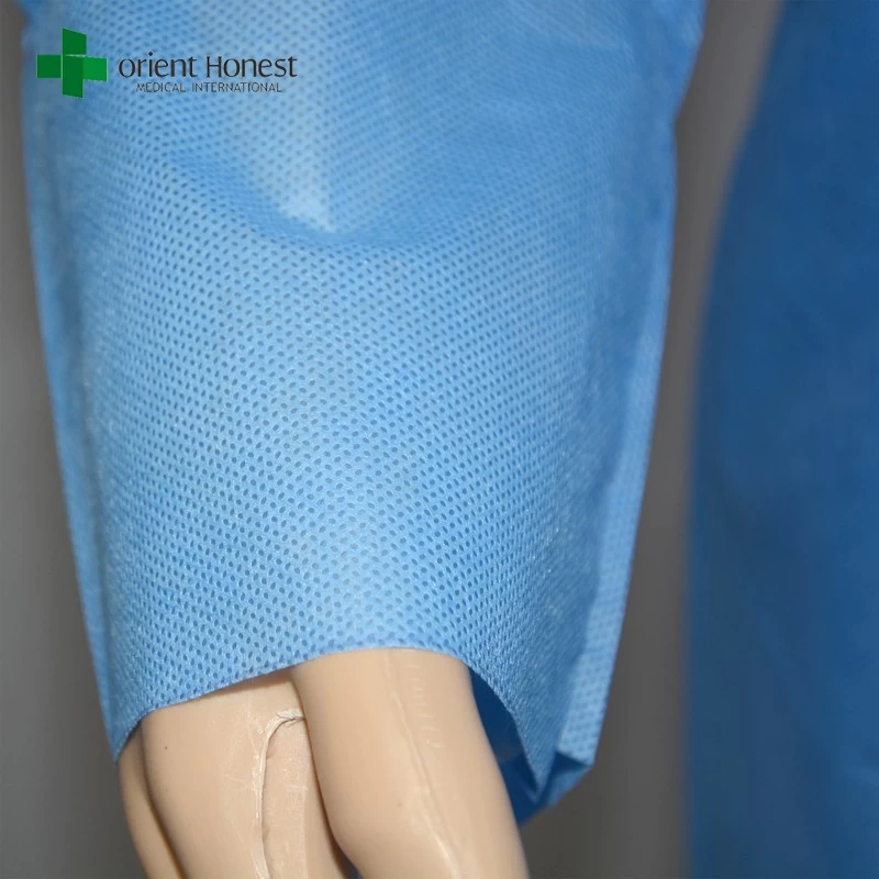 China manufacturer disposable scrub suits,disposable doctor washing hand gown, hospital patient gowns wholesales