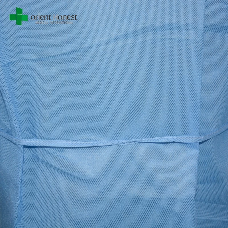 China manufacturer for SMS surgical gowns,the best plant hospital sterile gowns,disposable blue surgery gown supplier
