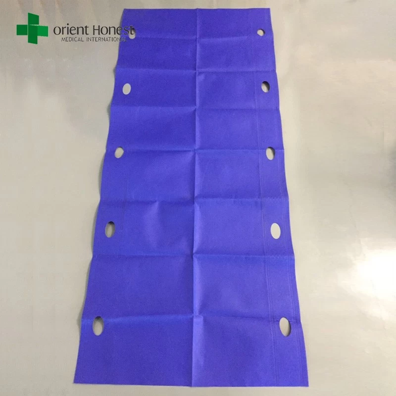 중국 제조 업체 FDA 승인 병원 단일 사용 비 짠 환자 전송 슬라이드 시트
