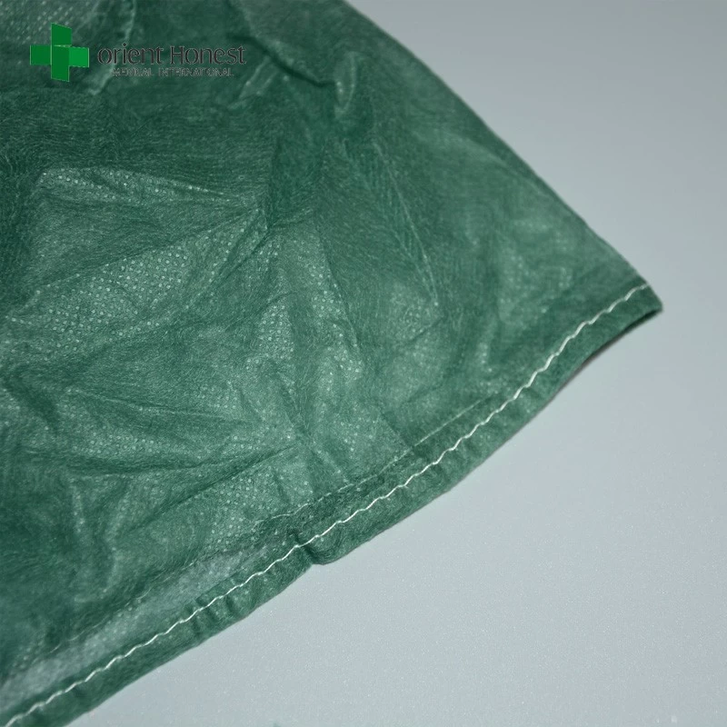 China plant disposable doctor caps,hospital nonwoven surgeon cap,green scrubs surgical caps