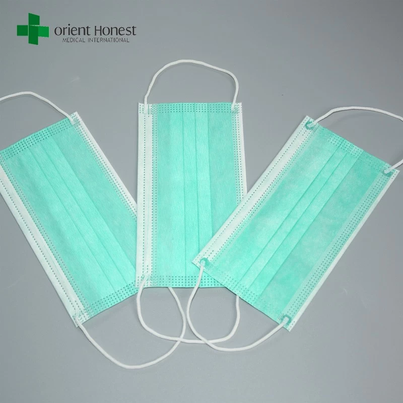 China vendor for soft pleated face masks , light color earloop face mask fashion , surgical mouth covers