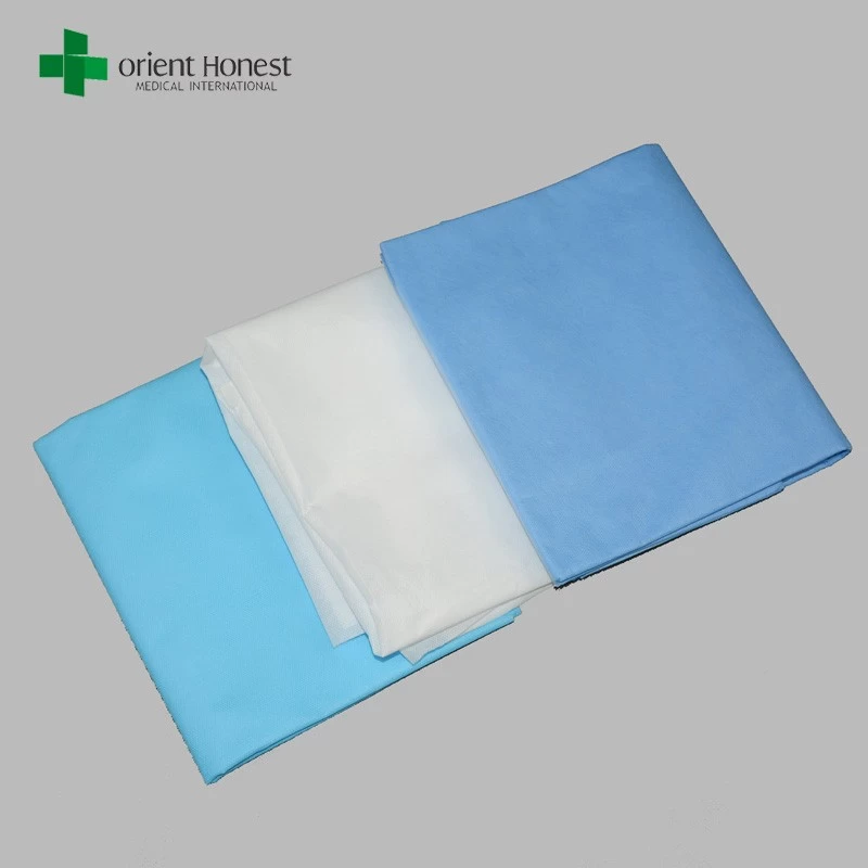 Chinese best manufacturers for disposable bed sheet with elastic , breathable disposable mattress cover , Polypropylene hospital fitted bed sheets