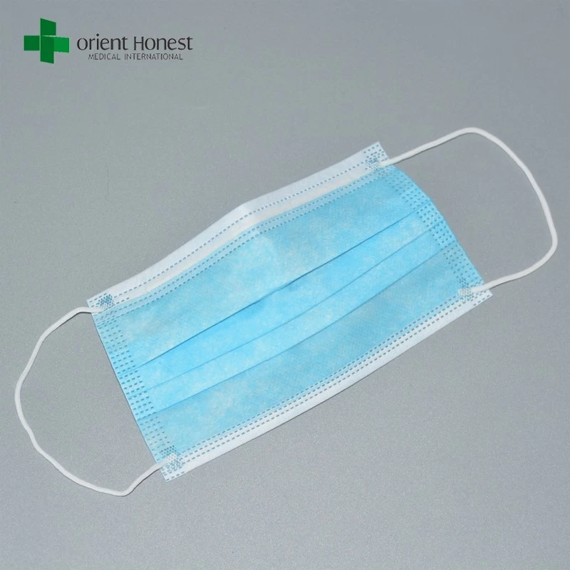 Chinese workshop for disposable medical mask , hospital disposal mask , 3ply surgery face mask