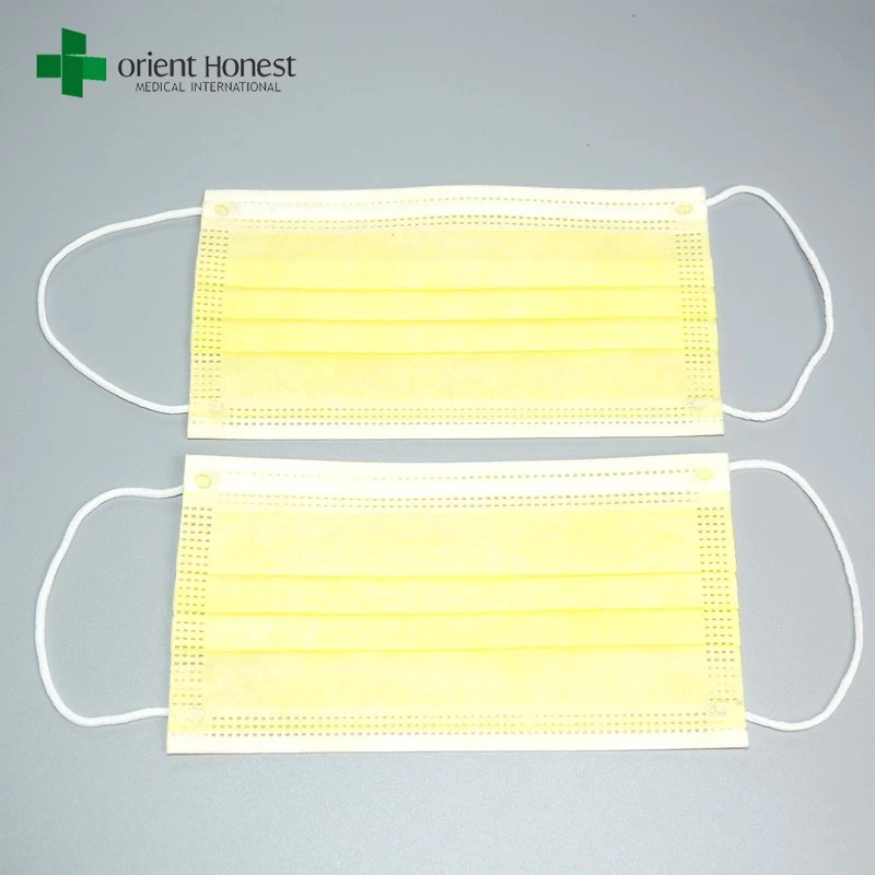 Clean room disposable face mask surgical , hospital and clinic funny face mask , 99% filtration flu mask maker