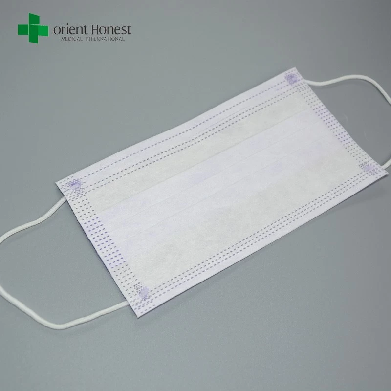 Clean room surgical mouth mask , surgery three layers face mask , latex free medical face mask