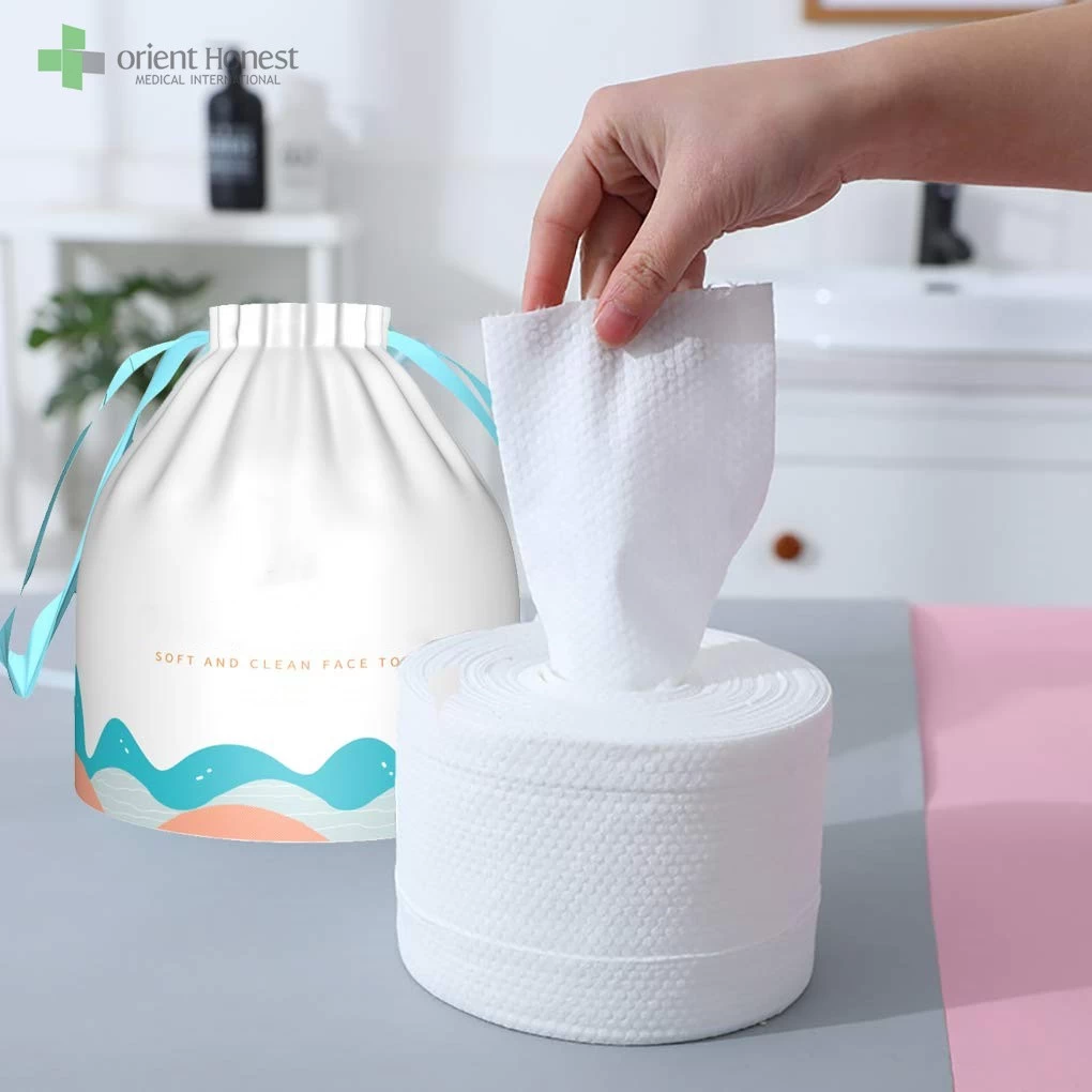 Cotton towel rolls disposable