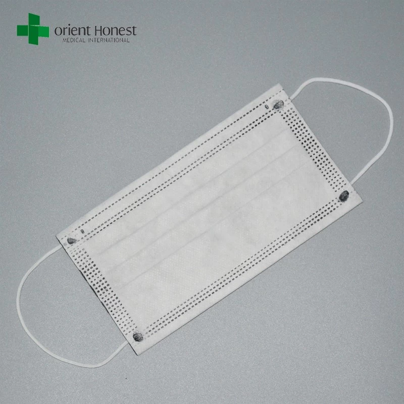 Disposable 4ply actived carbon face mask , disposable carbon face mask , protective 4 ply carbon face mask