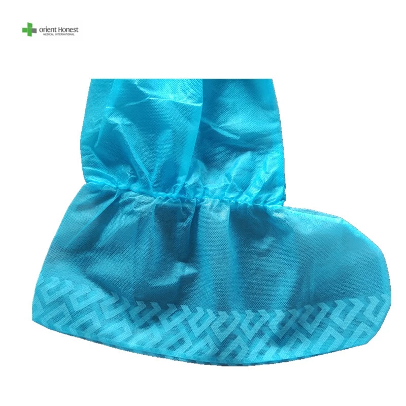 Disposable anti slip boot cover with different sizes