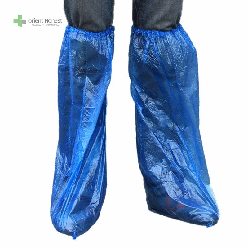Disposable boot cover waterproof medical with elastic Hubei manufacturer