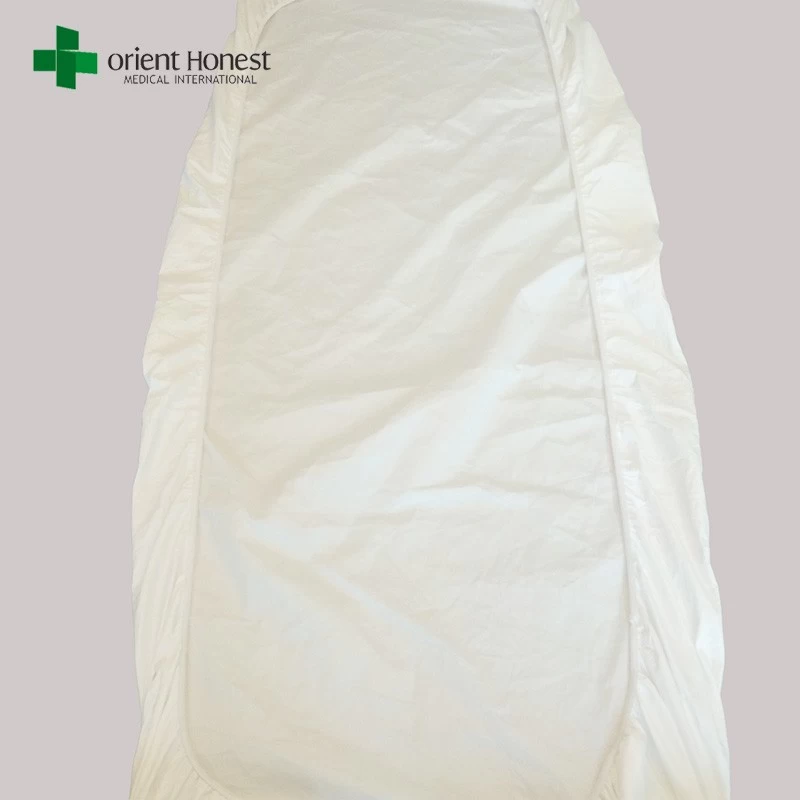 Disposable double layers stretcher cover with absorb& water proof