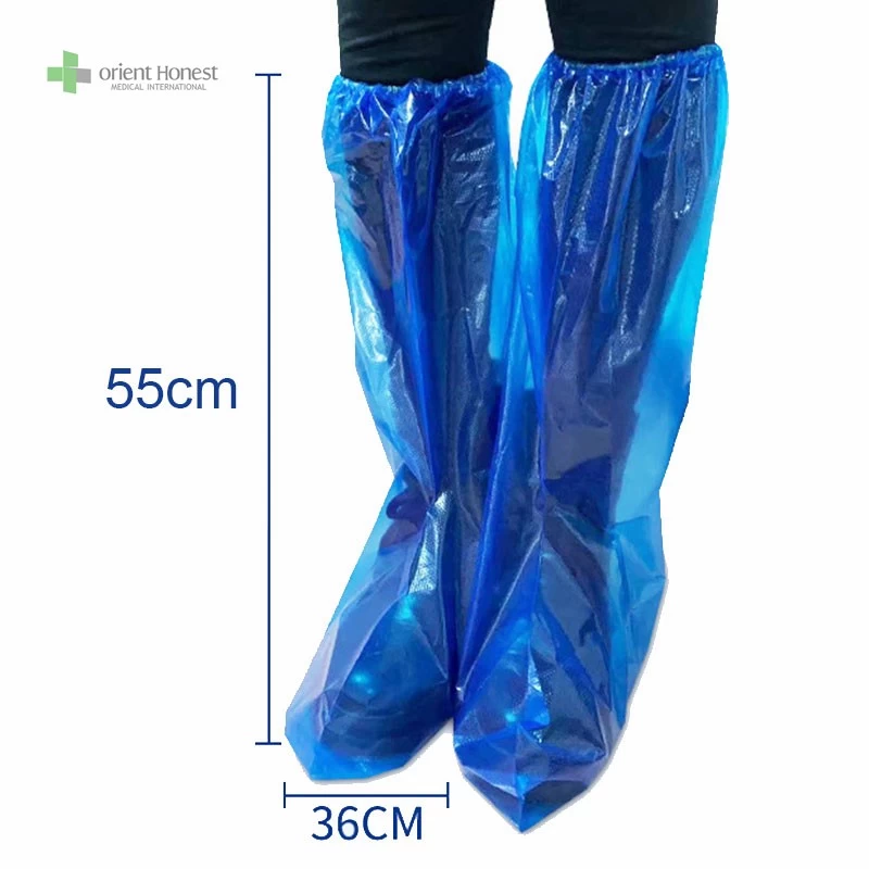 Disposable long boot cover waterproof Hubei wholesaler