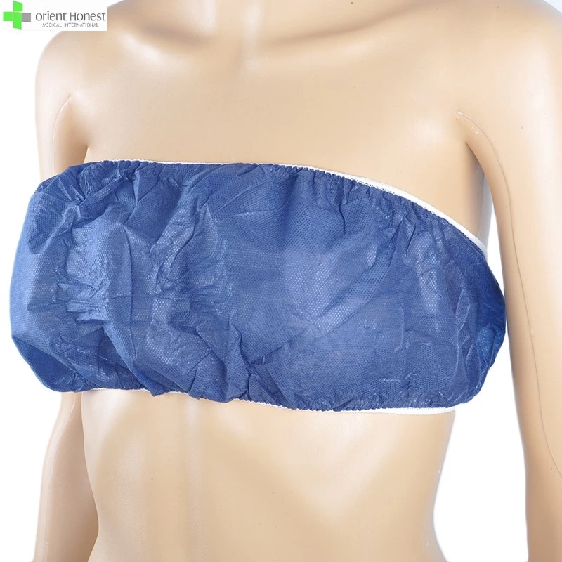 Hot sale sexy disposable spa bra panty set medical bra massage beauty salon used