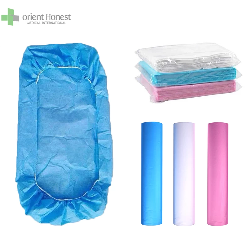 China Medical disposable bed sheet with CE manufacturer