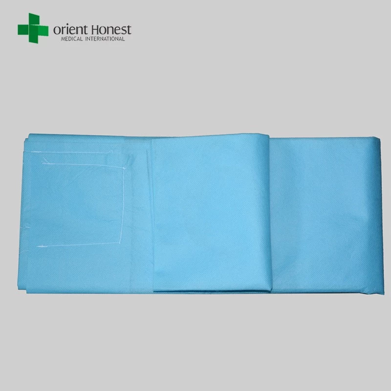 China PP lençóis descartáveis, folha médica maca SMS, uso único fornecedor de folha de resgate China fabricante
