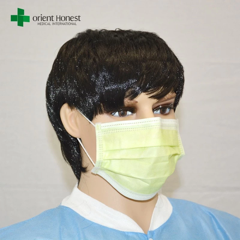 Cina Polypropylene masker sekali pakai, perancang busana bedah masker wajah, anti-debu filter mask pabrikan