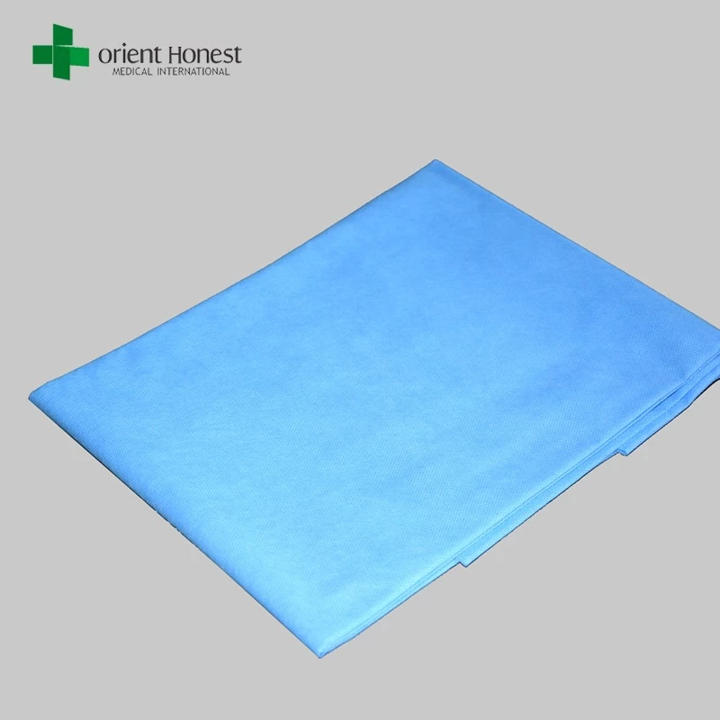 Polypropylene hospital draw sheet , soft and breathable disposable table sheet , disposable examination bed sheet