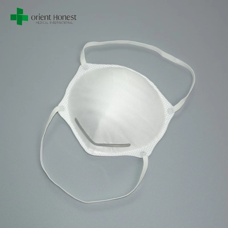 Protective white disposable particulate N95 dust mask manufacturers