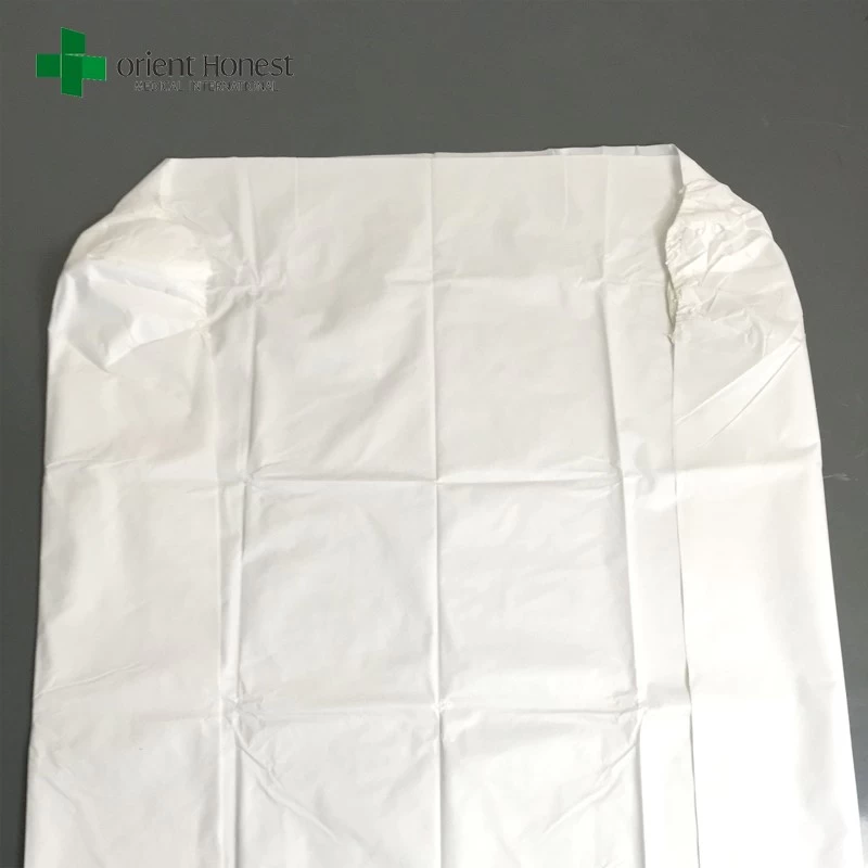 Soft non-woven bed sheet cover , hygiene bed sheet with elastic , hospital rubber bed sheets factory