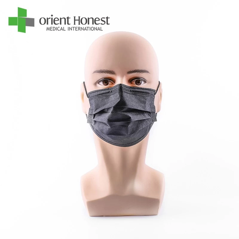 The disposable 3 ply PP nonwoven color face mask