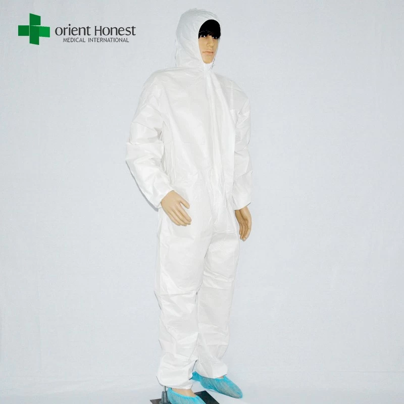 Waterproof disposable coverall suppliers, disposable waterproof coverall , micro-porous film waterproof disposable coverall,
