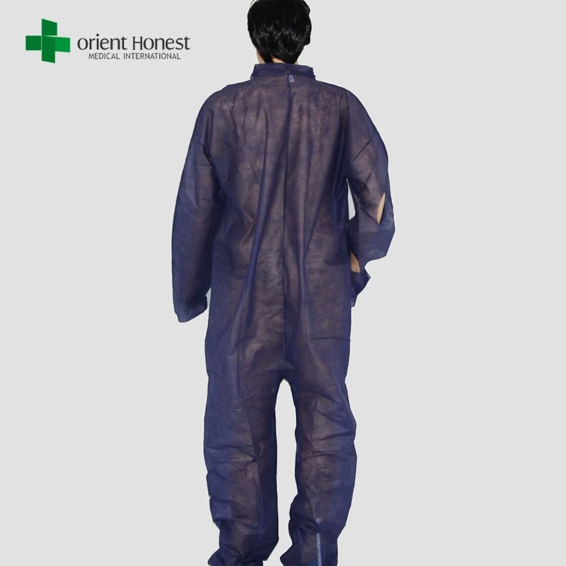 Wholesaler Personal Touch Universal Size Blue Disposable Isolation Gowns in China