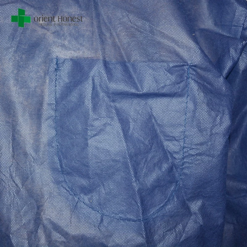 Wholesaler Personal Touch Universal Size Blue Disposable Isolation Gowns in China