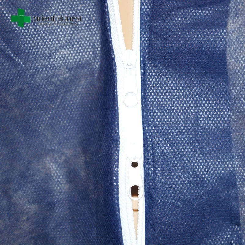 dark blue disposable nonwoven coverall,Disposable nonwoven overall,disposable nonwoven suit workshop