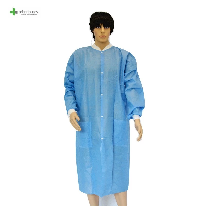 China disposable nonwoven lab coat manufacturer