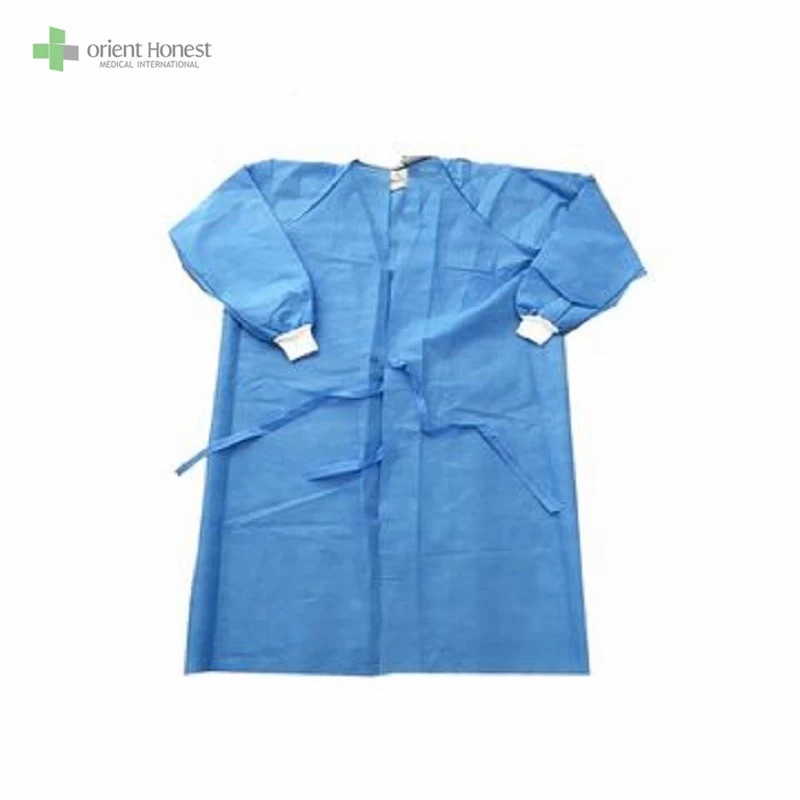 Китай Одноразовое хирургическое платье производитель одноразовый хирургическое платье 35 ГМС ISO13485 CE FDA FDA производителя