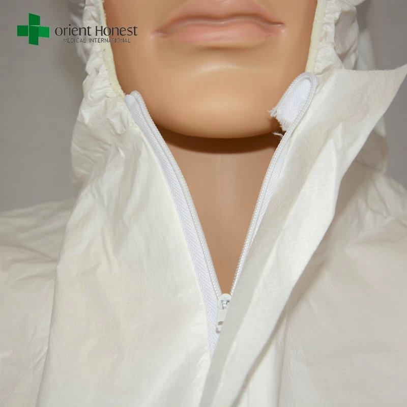 high quality disposable impervious coverall,white disposable protective overalls,waterproof disposable protective suits