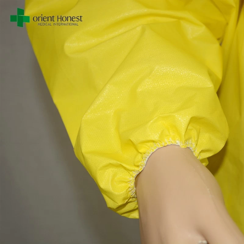 high quality industrial safety coveralls, China plant chemical protective coverall, disposable factory protective suits
