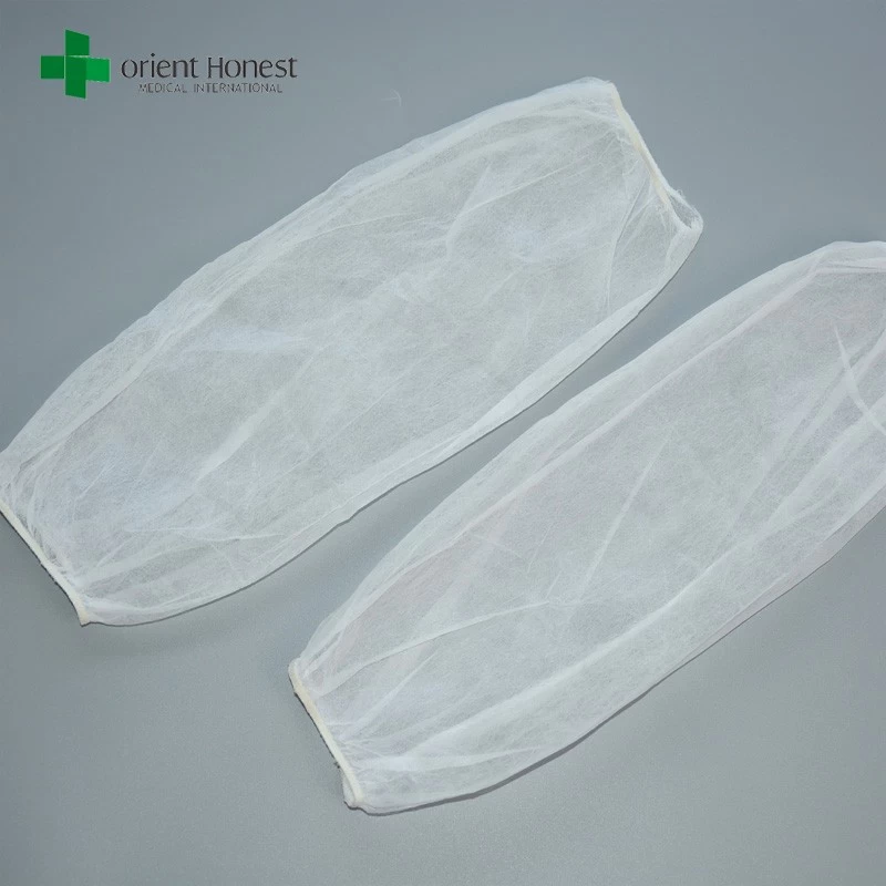 pp 30g arm sleeve covers China manufacturer ，cheap non-woven arm sleeve covers，disposable medical arm sleeve