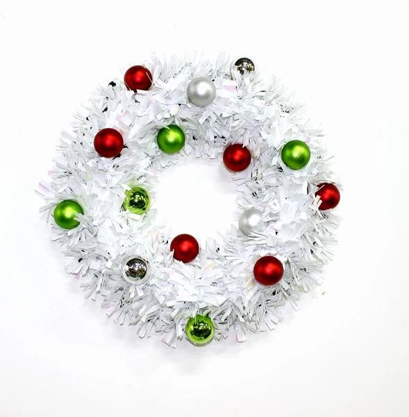 China 2016 led battery operated green christmas deer wreaths manufacturer