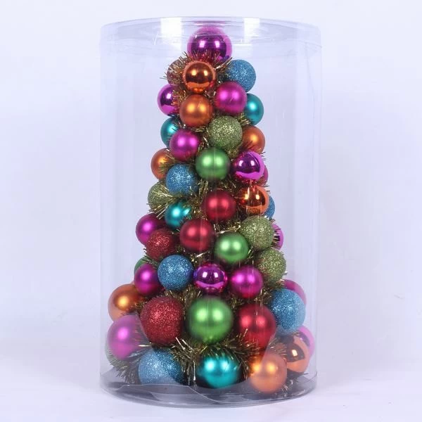 Chiny Christmas Tree Ornament Multi kolor 30 cm Wysokość producent
