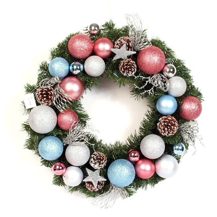 China 55CM Large christmas wreaths manufacturer