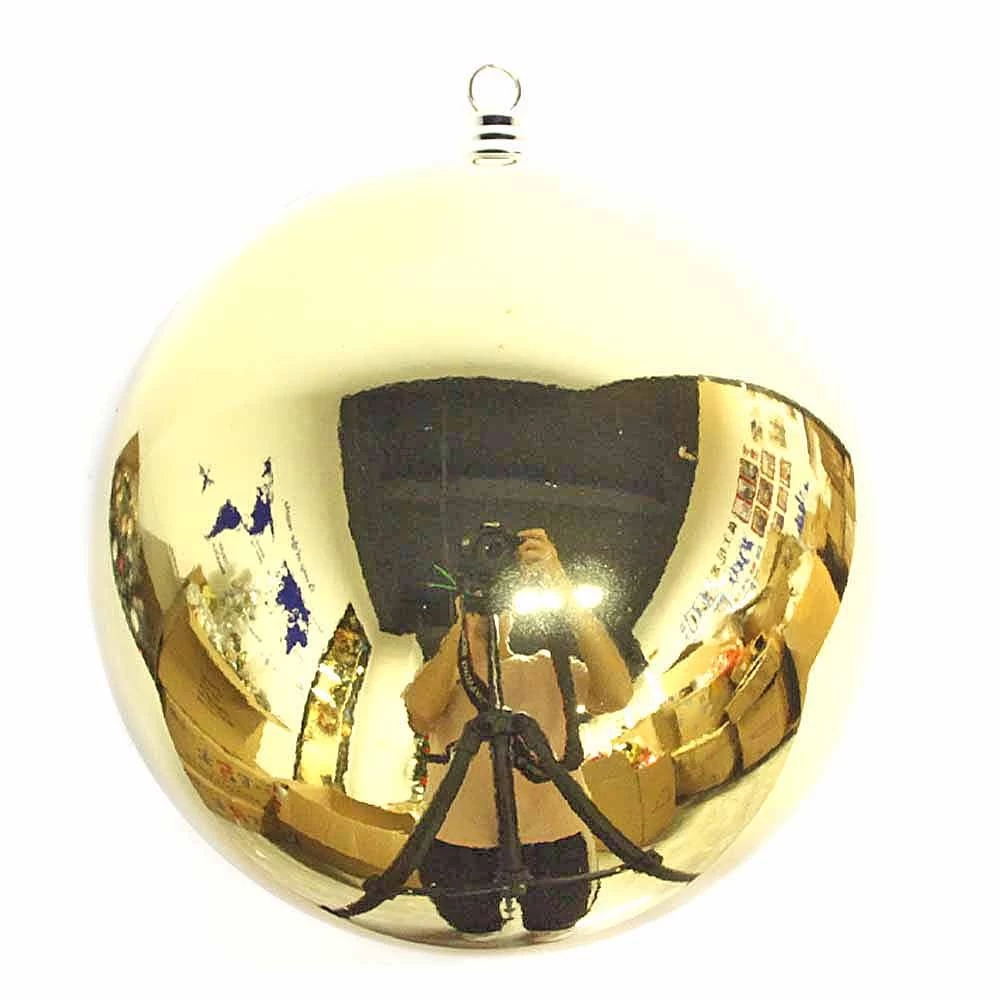 Chiny 600mm Shatterproof Plastic Christmas Ball For Shopping Mall producent
