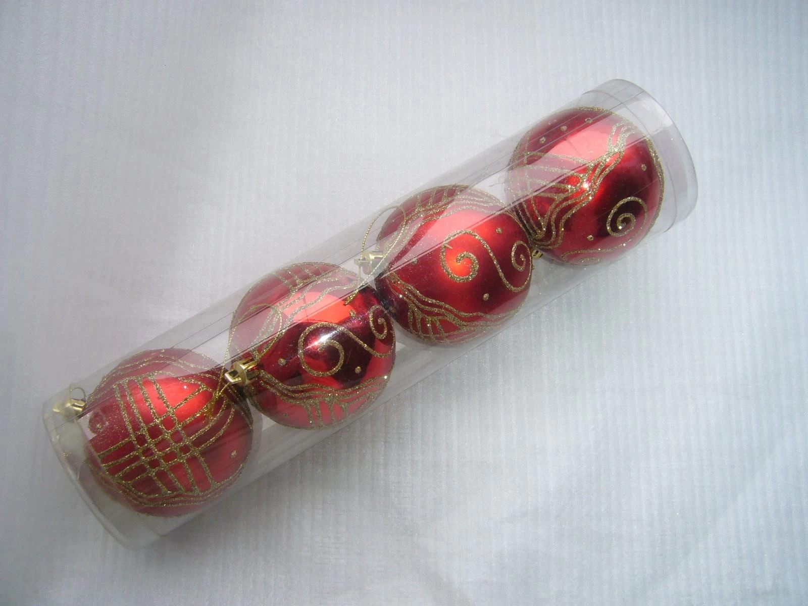 porcelana Bola plástica ornamental de la decoración de la Navidad fabricante