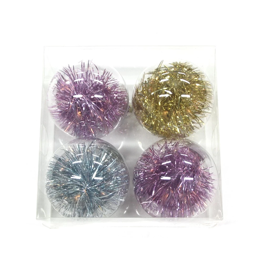 الصين Attractive DIY christmas transparent plastic balls الصانع