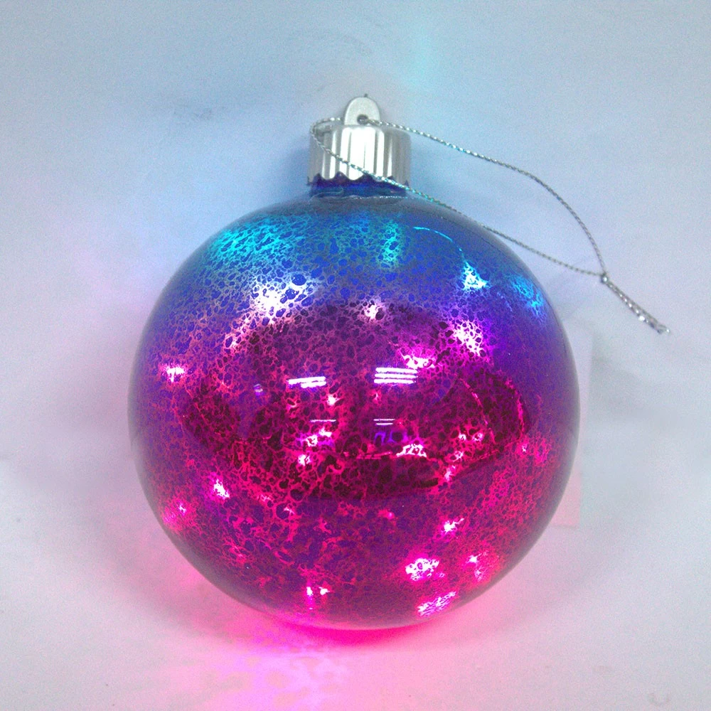 China Attractive New Type Glass Ball With Led Lights Hersteller