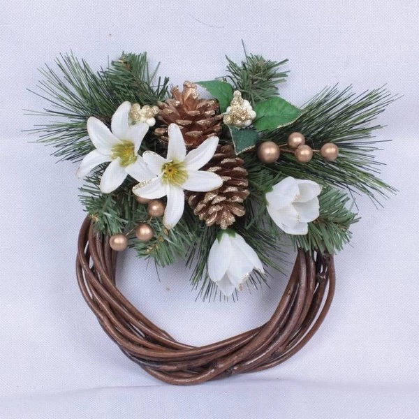 China Christmas ornament wreath wholesale manufacturer