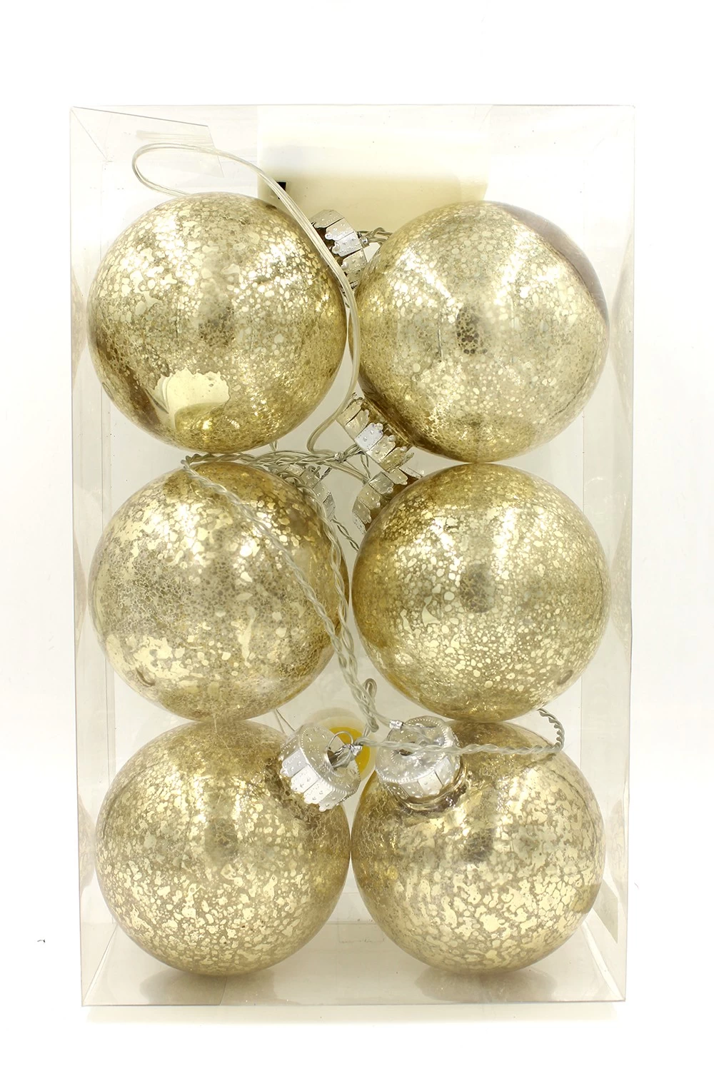 China Customized Hanging Christmas Plastic Ball manufacturer