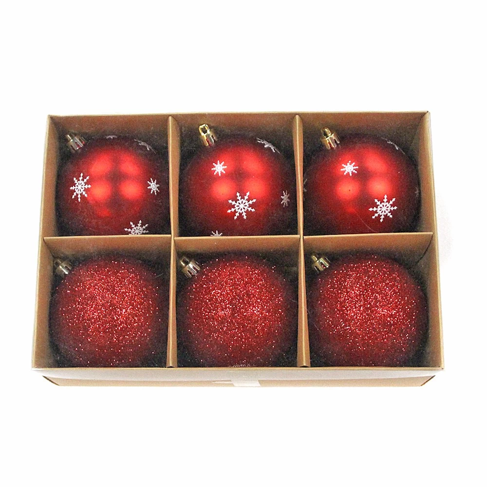 Chine Decorating good selling wholesale christmas ball ornaments fabricant