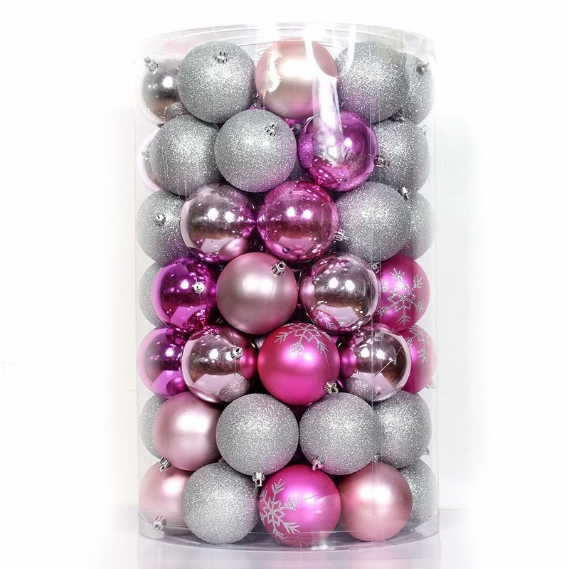 中国 Decorative excellent quality plastic Christmas ornament ball 制造商