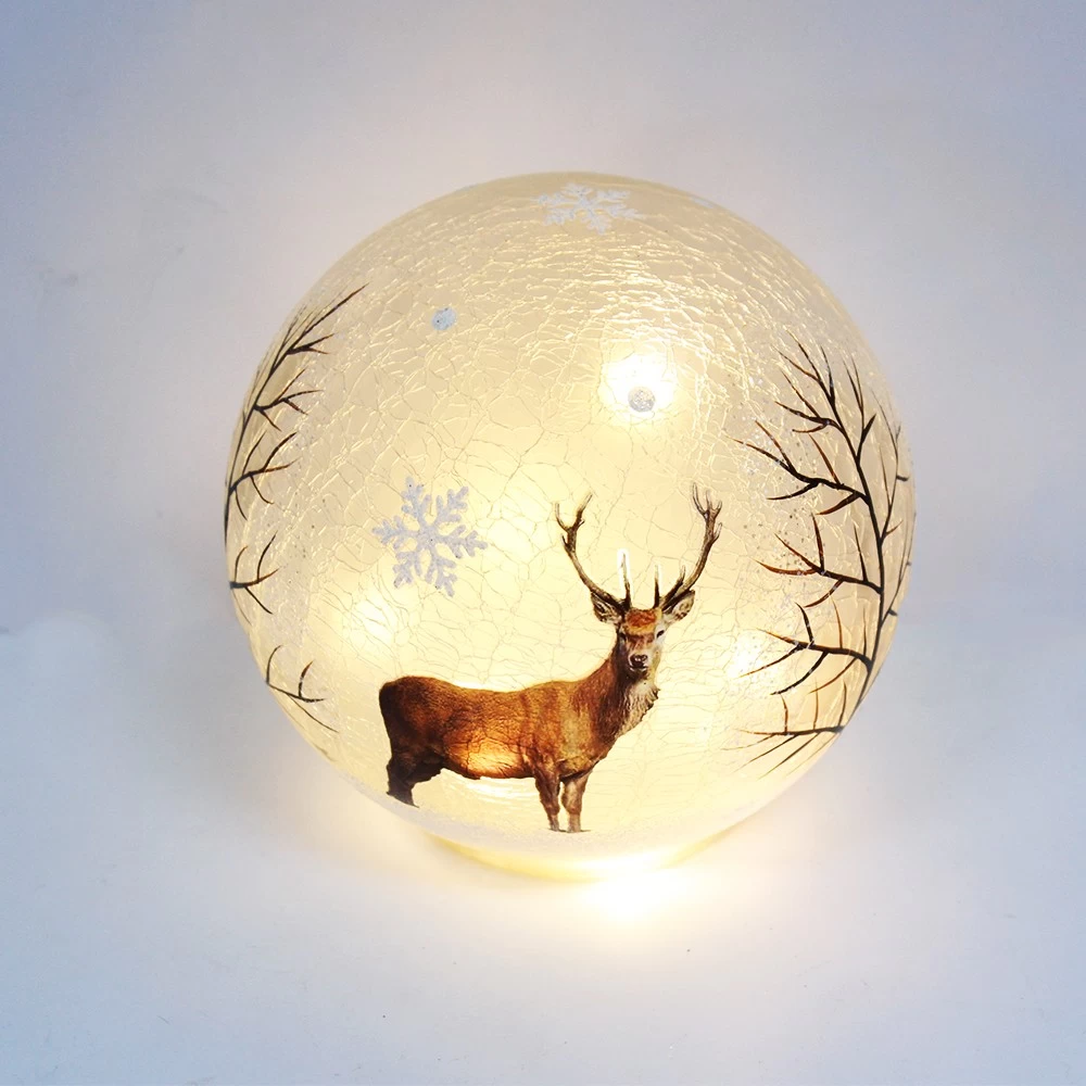 الصين Durable Decorative Lighted  Ball Decoration الصانع