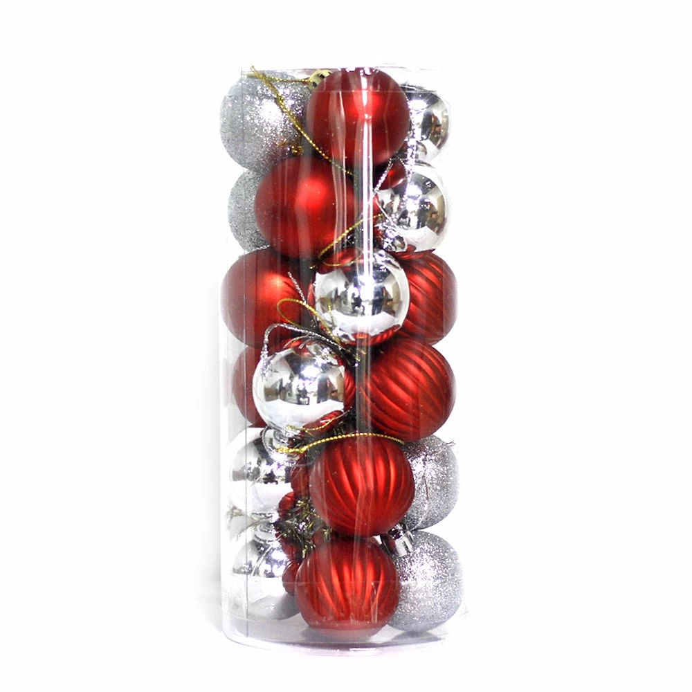 Cina Durable shatterproof Christmas plastic ball decoration produttore