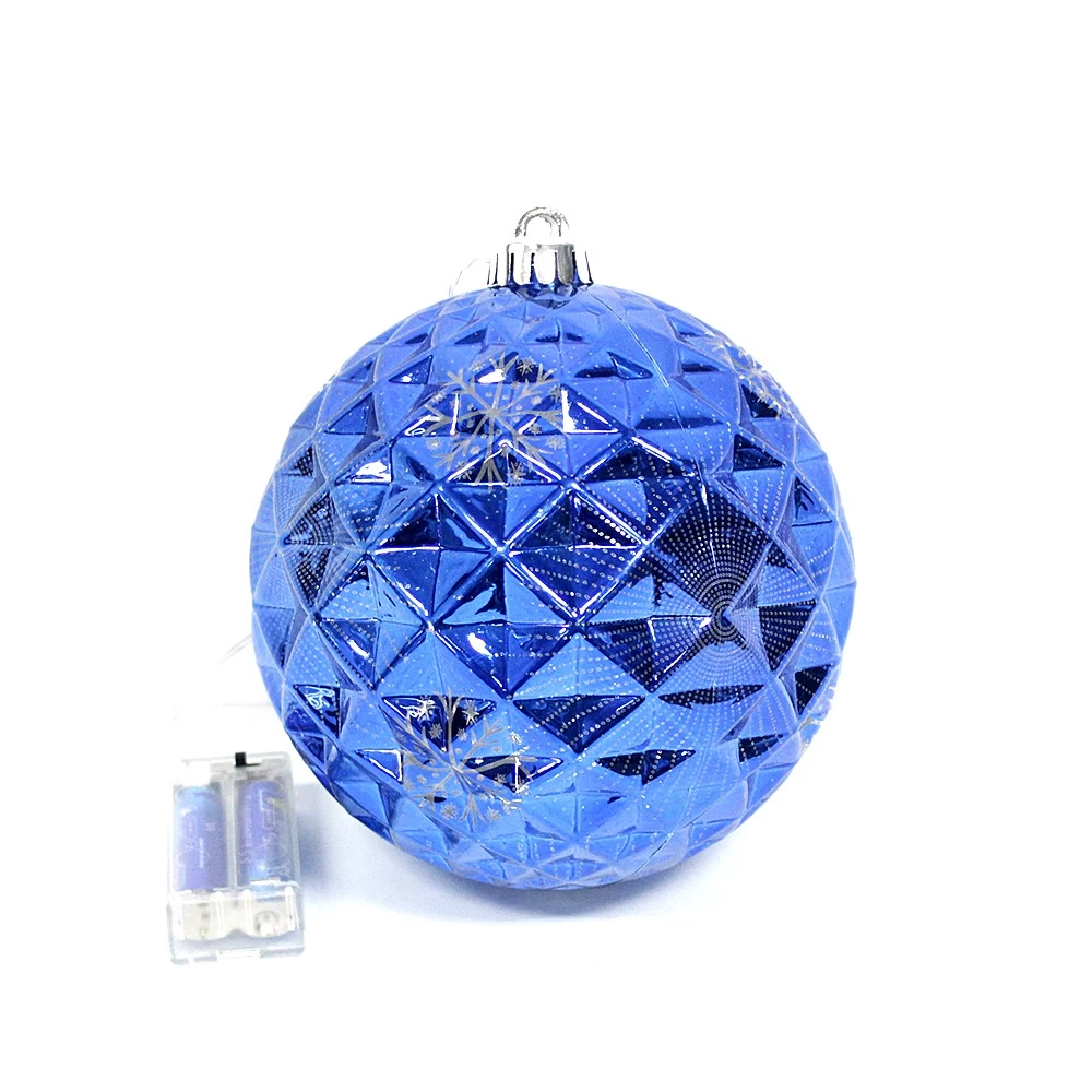 China Gorgeous New Type Christmas Lighted Ball fabrikant
